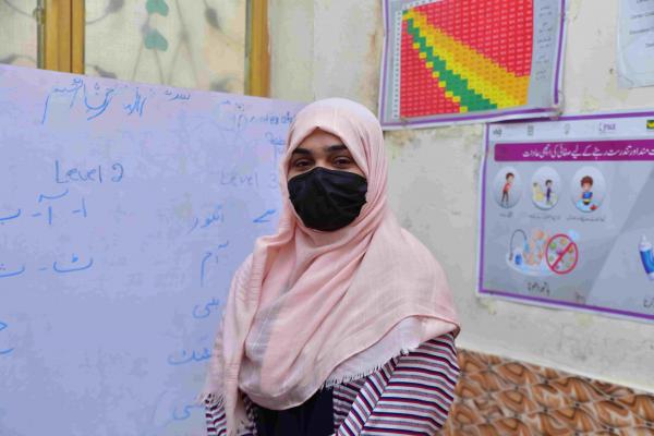 VSO volunteer Kadija 