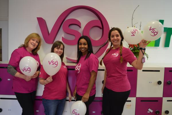 The VSO fundraising team