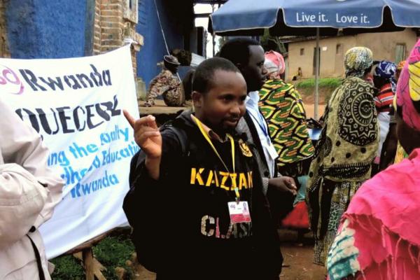 Elias Musabyimana VSO Rwanda national volunteer EQUECER project