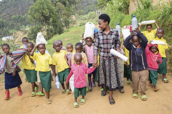 Teacher Josephine in Rwanda