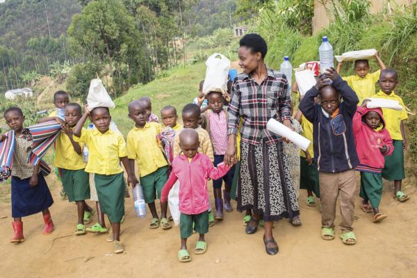 Teacher Josephine in Rwanda Teacher Josephine in Rwanda