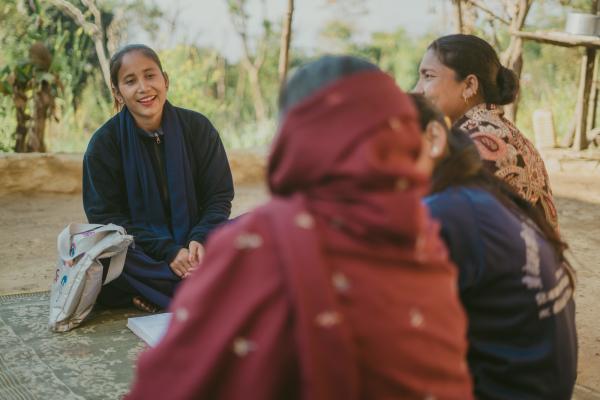 Community volunteer Laxmi in Nepal VSO community volunteer Laxmi in Nepal