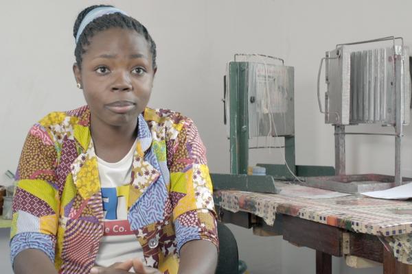 Rose Njau started her own candle business after support from VSO project TLED Rose Njau started her own candle business after support from VSO project TLED