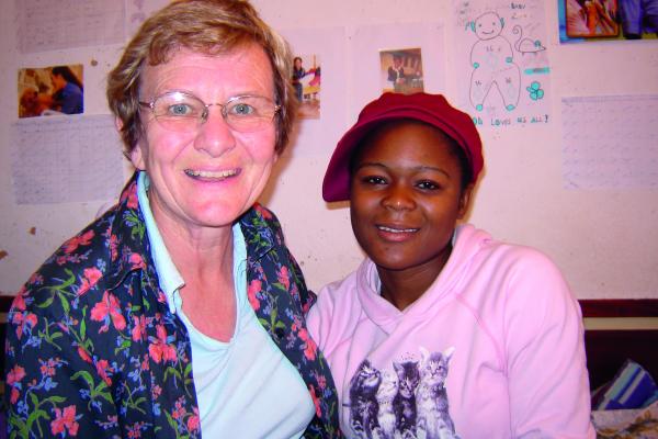 Sheila Lawrence (left) and Chrissy Zimba (right), together at a reunion in 2008 in Mzuzu, Malawi Sheila Lawrence (left) and Chrissy Zimba (right), together at a reunion in 2008 in Mzuzu, Malawi