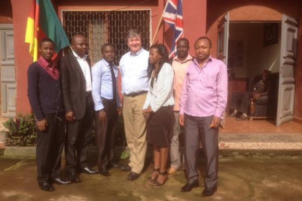Alistair Carmichael on placement in Cameroon Alistair Carmichael on placement in Cameroon